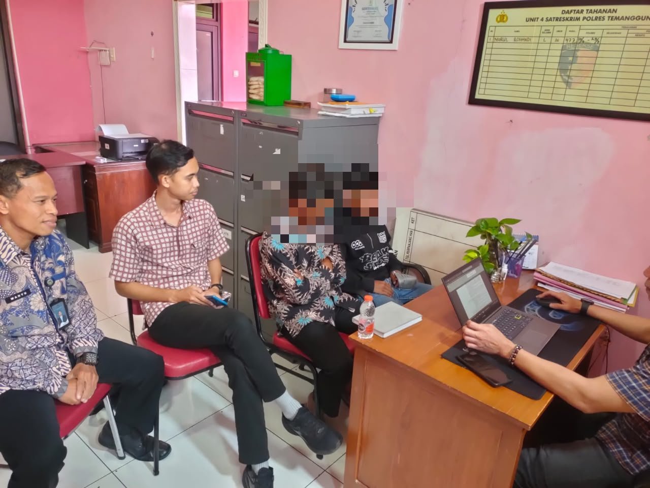 Kawal Hak Anak, Pembimbing Kemasyarakatan Bapas Magelang Dampingi Penyidikan ABH di Polres Temanggung